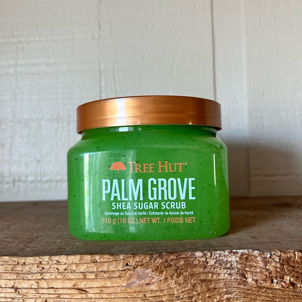 Tree Hut Palm Grove Shea Sugar Scrub - Green and Gold